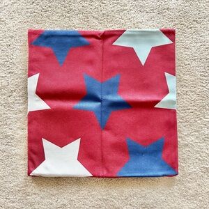 America The Beautiful Double Sided Fourth of July Star Pillowcover